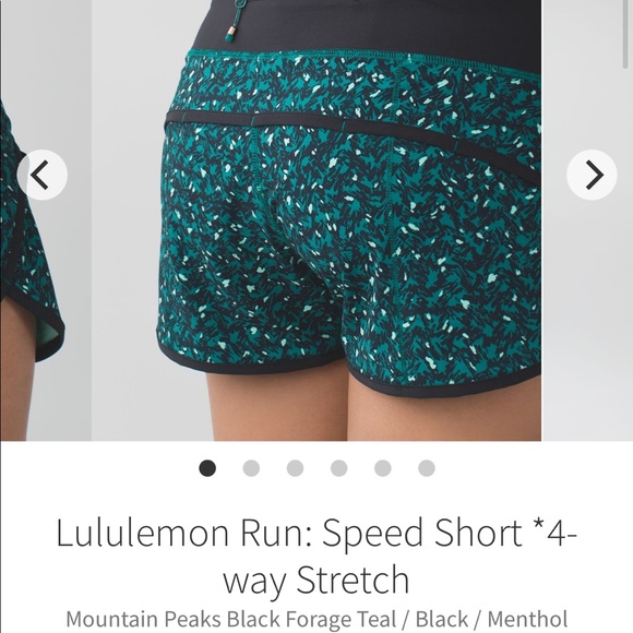Lululemon speed shorts. Size 6 - Picture 9 of 13